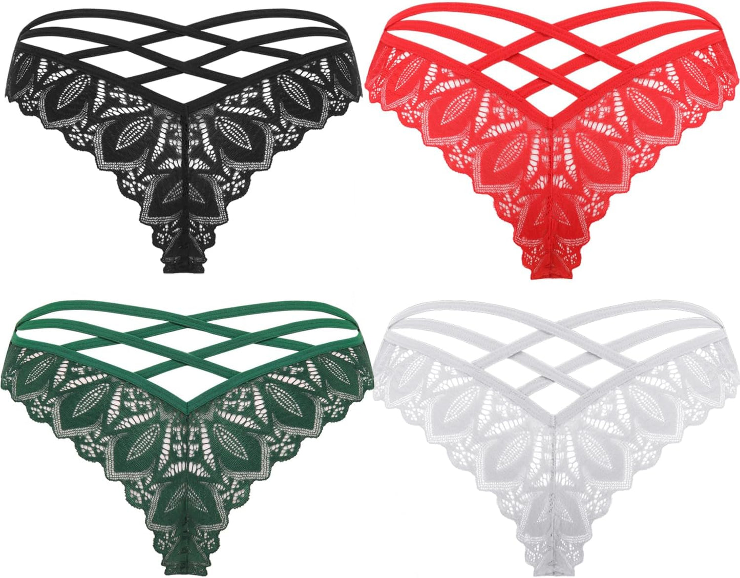 Avidlove Sexy Cheeky Panties for Women - Lace Bikini Underwear