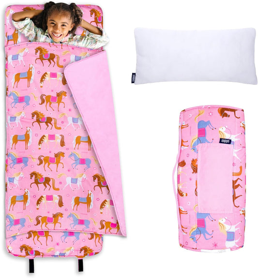 Wildkin Kids Original Nap Mat - Cozy Sleep Mat for Travel