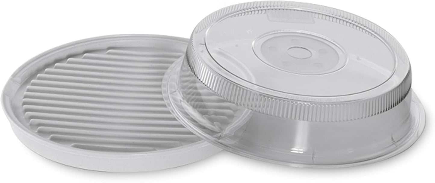 Nordic Ware 2-Sided Bacon Grill with Plate Cover
