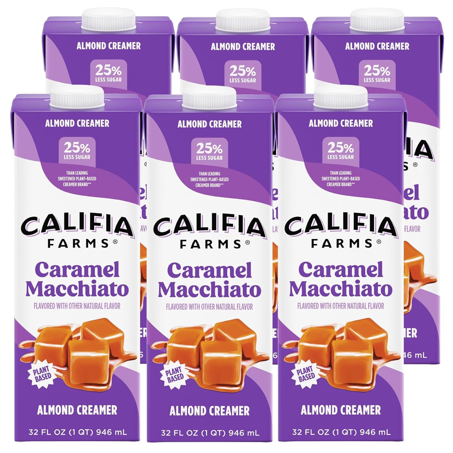 Califia Farms Caramel Macchiato Almond Milk Coffee Creamer