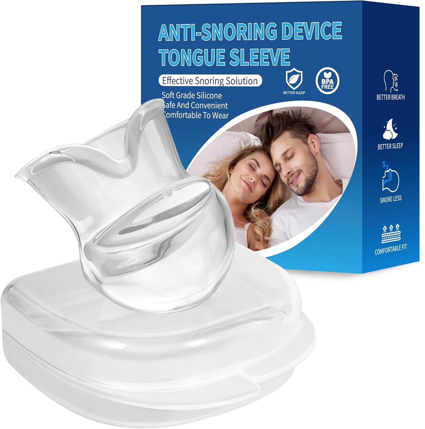 Anti Snoring Device Mouthpiece for Men and Women - Snore Solution