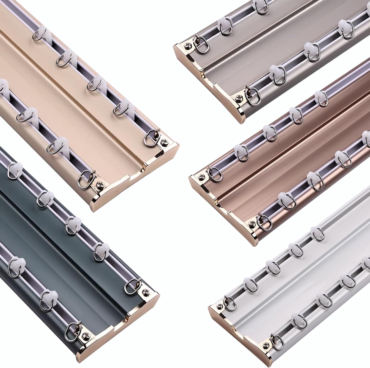 Heavy Duty Double Ceiling Curtain Track - Effortlessly Divide Spaces!