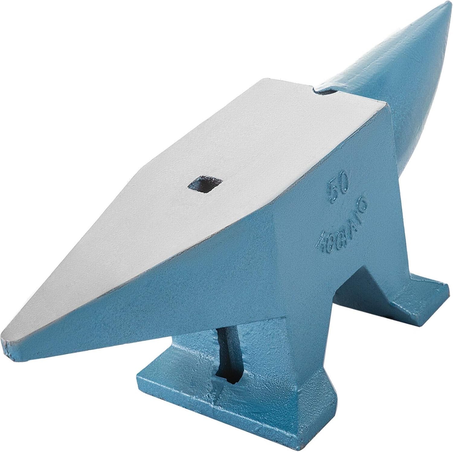 Happybuy 110Lbs Cast Steel Anvil for Blacksmithing and Metalwork