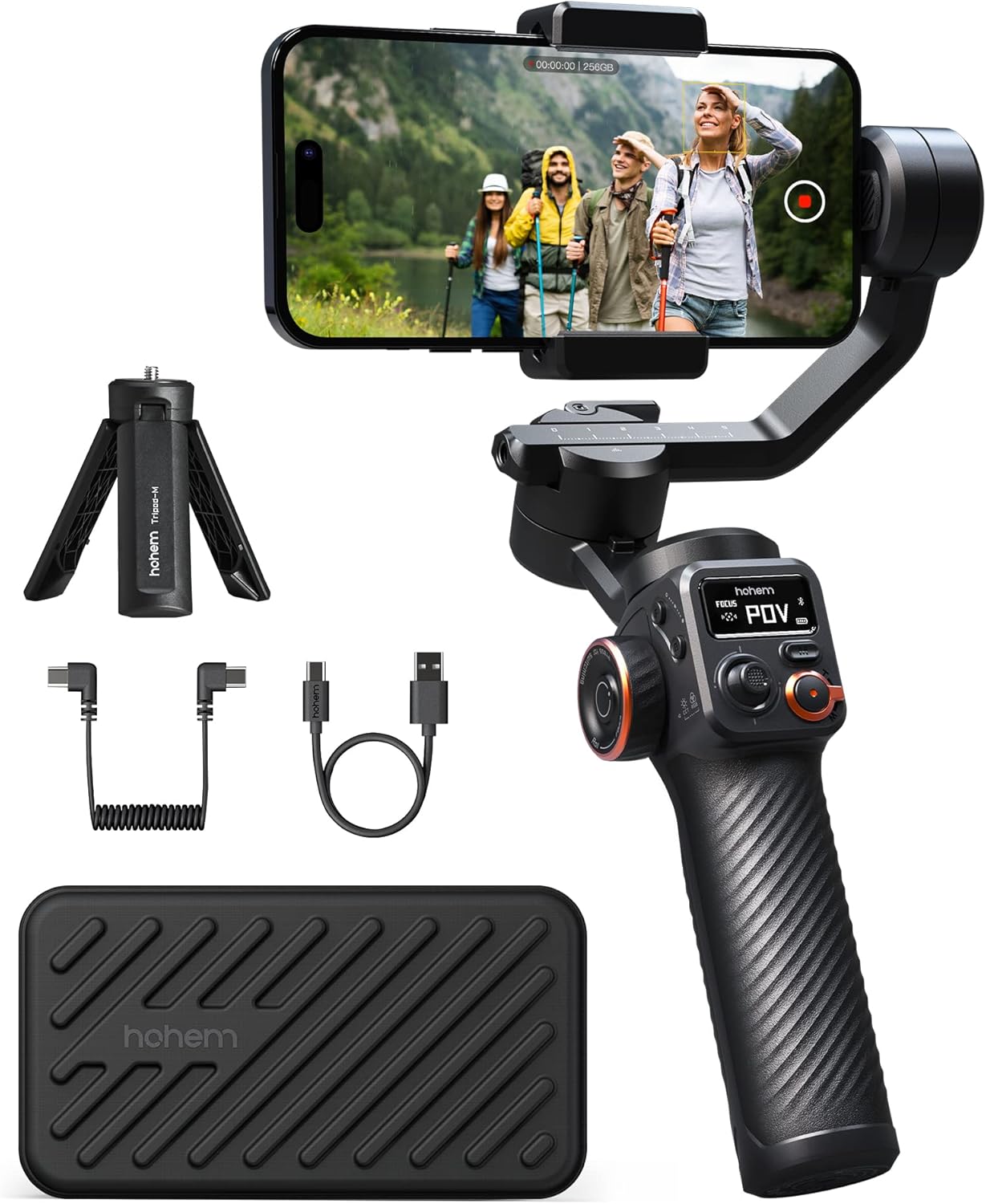 hohem iSteady M6 Gimbal Stabilizer for Smooth Smartphone Videos