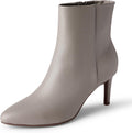 Stiletto Heel Dress Ankle Boots - Comfortable Memory Foam Fit Clothing