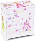 Jewelkeeper Jewelry Box for Girls with 3 Drawers - Musical Keepsake