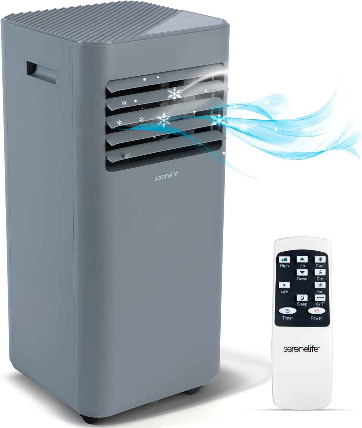 Efficient Cooling: SereneLife Portable AC 8000 BTU