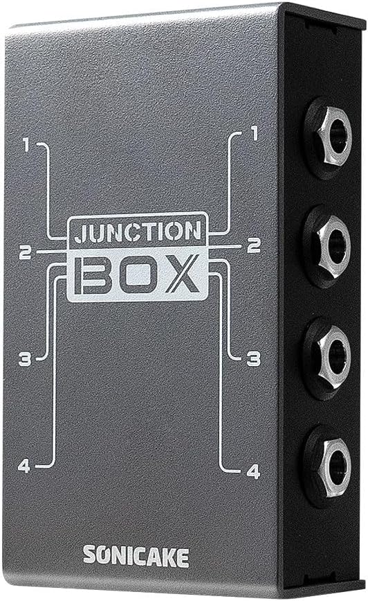 SONICAKE Junction Box for Organizing Guitar Effects Pedals
