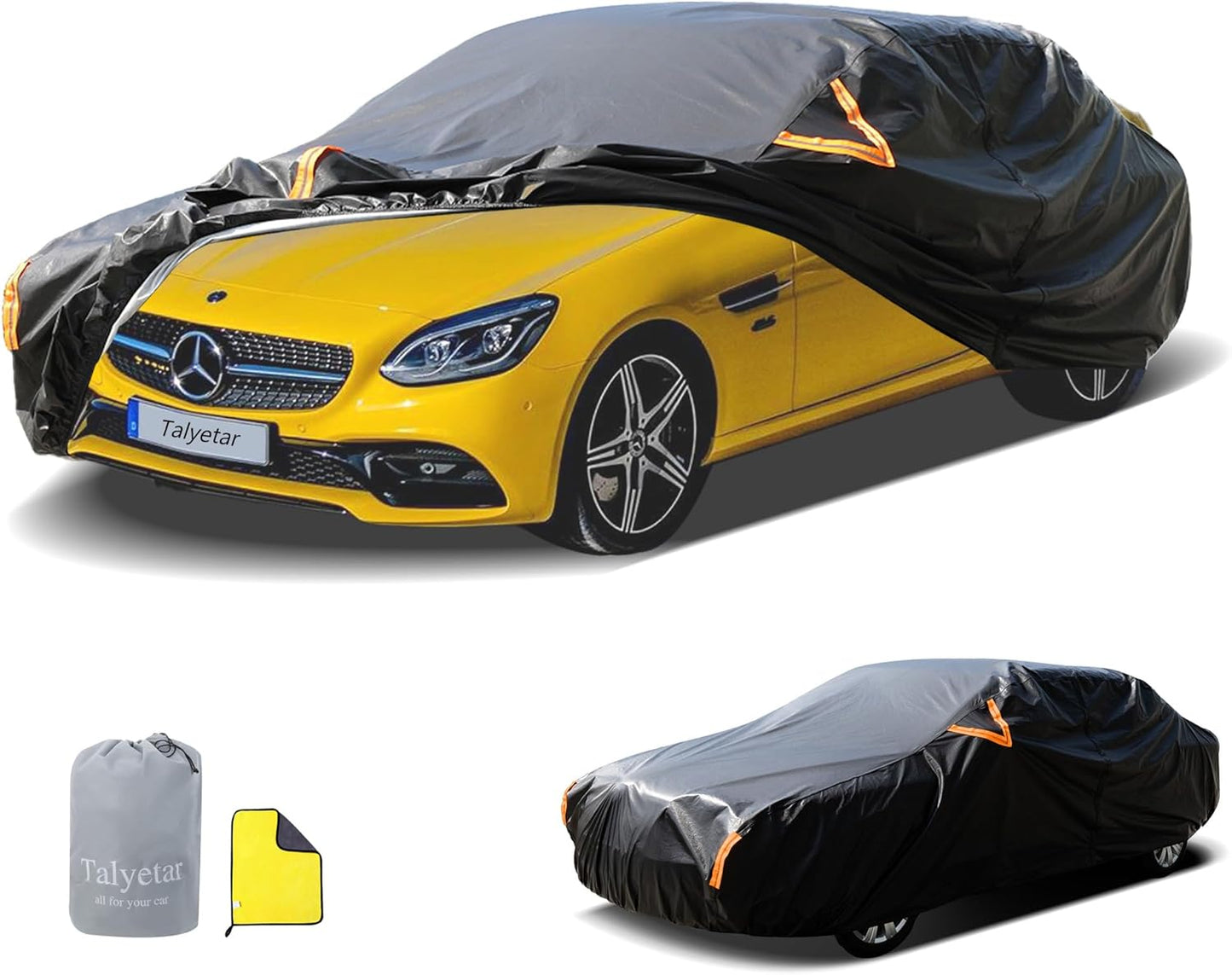 Car Cover Fit for Mercedes Benz SLK/SLC Class with Zipper