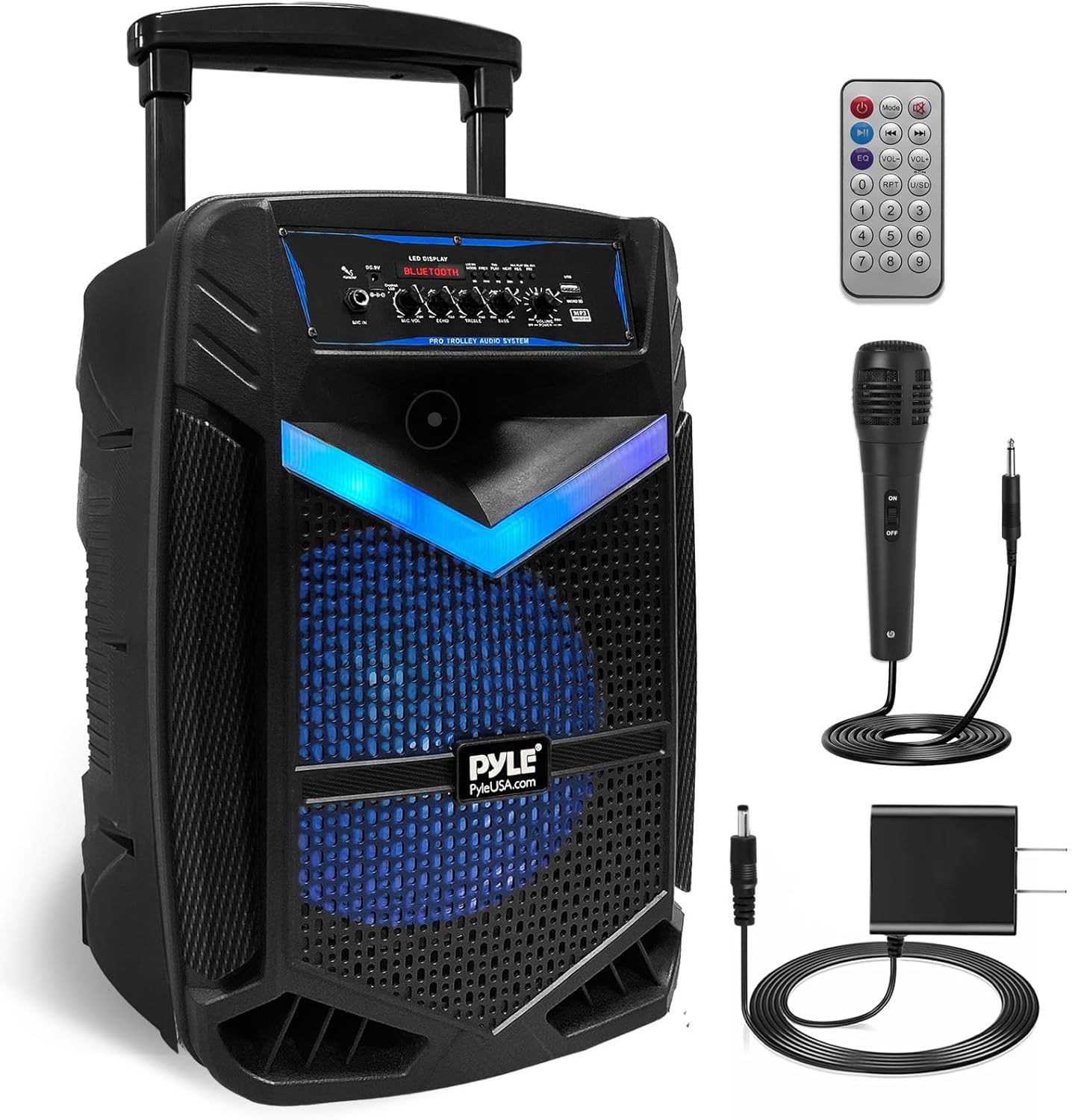 Powerful 1200W Pyle Bluetooth PA Speaker