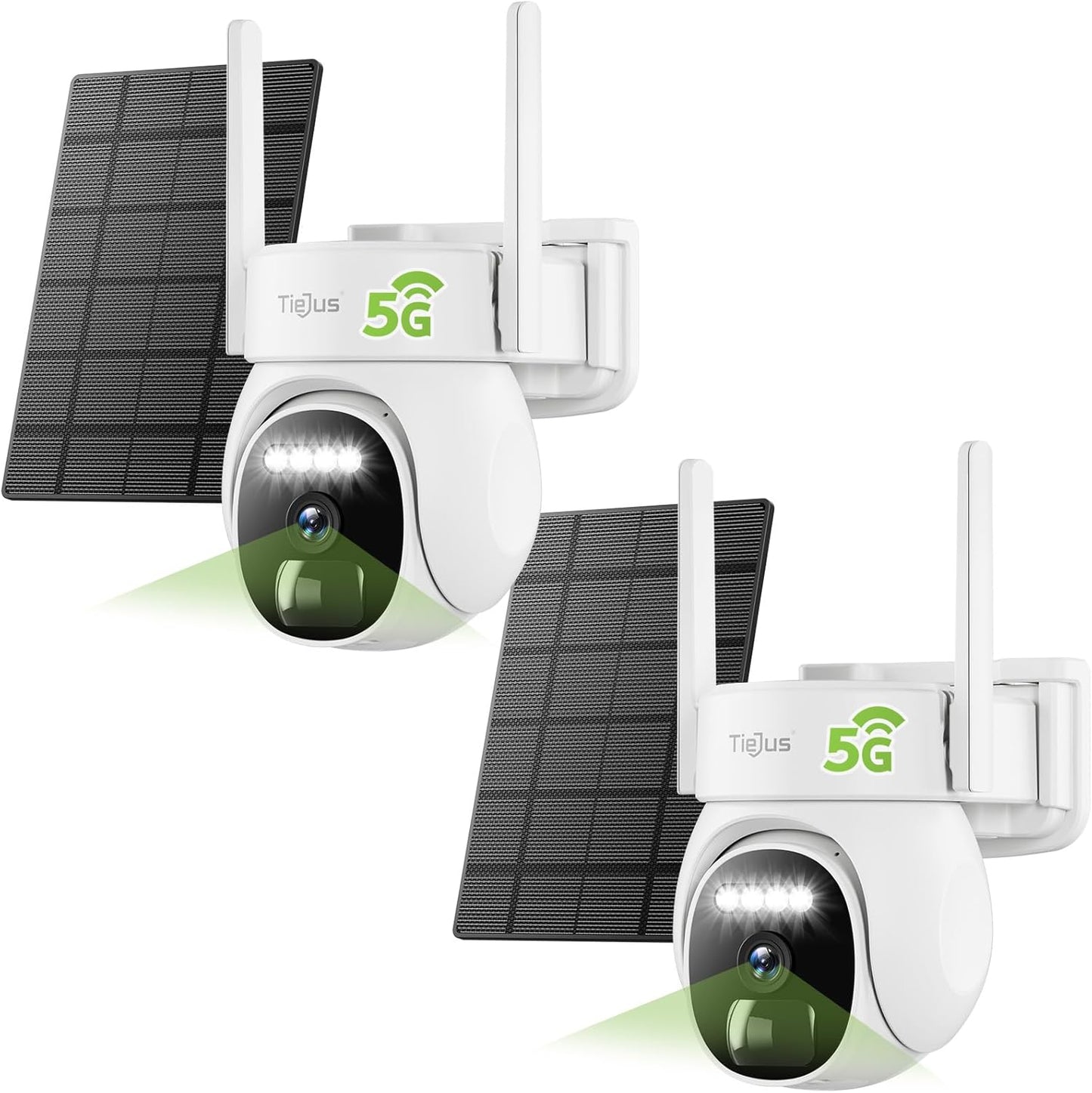 2.4G/5G Wireless Outdoor Security Cameras with 2K Resolution