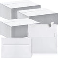 White Self Adhesive Envelopes 800 pcs - Printable A4 Invitation Size