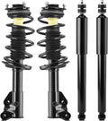 Front Pair Complete Struts and Rear Suspension Shocks - Civic/CSX Fit