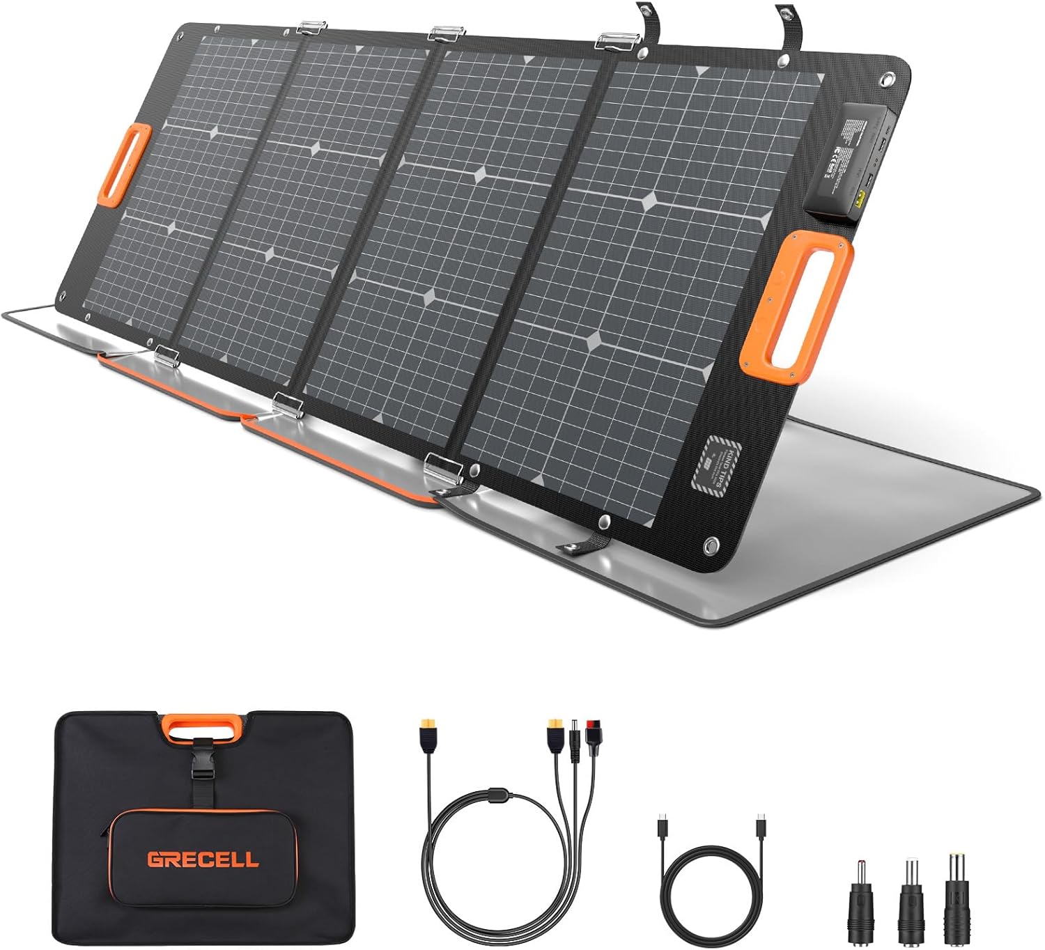 120W Bifacial Solar Charger by GRECELL
