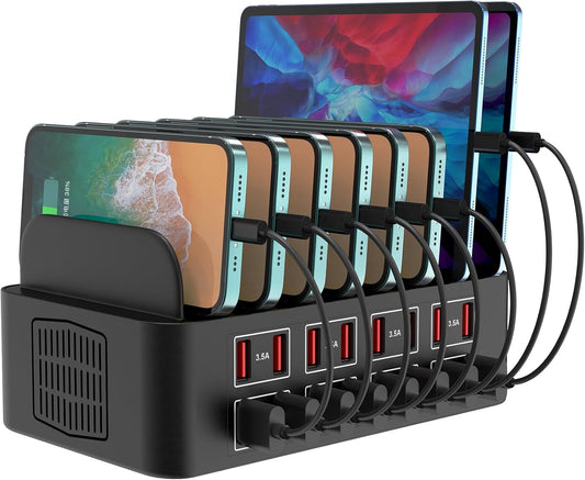Cinlinso 150W 16 Port USB Charging Station for Multiple Devices
