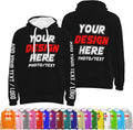 Custom Hoodies For Men Women - Add Text Photo Logo Personalized