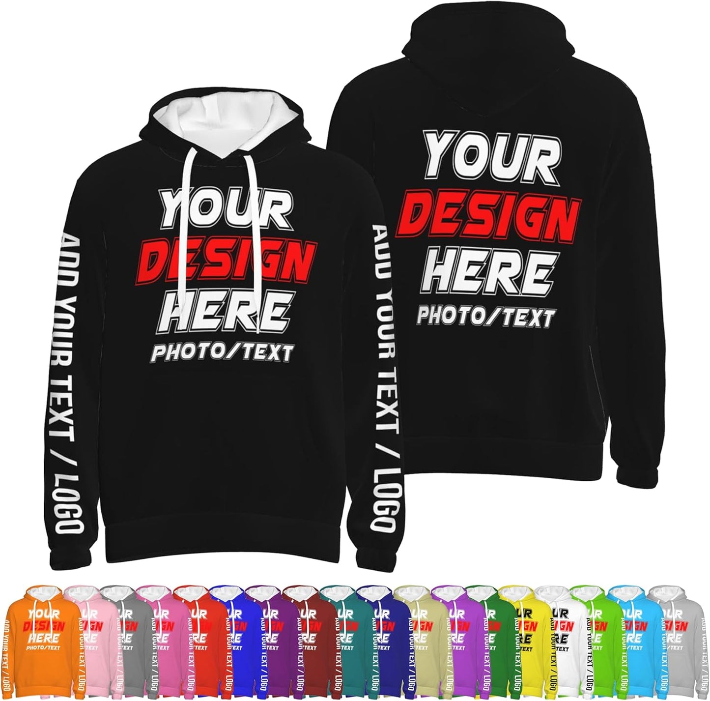 Design Your Own Custom Hoodies - Unique Personalized Style!