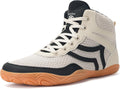 Mens Wrestling Shoes Wide Boxing Shoes Zero Drop Sole - Stable Fit EVA