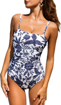 CUPSHE Women One Piece Swimsuit Square Neck Cutout Back