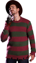 Arvilhill Men's Halloween Freddy Sweater for Spooky Fun