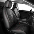 Leather Seat Covers for Honda Civic Sedan 2016-2021 - Waterproof Nappa