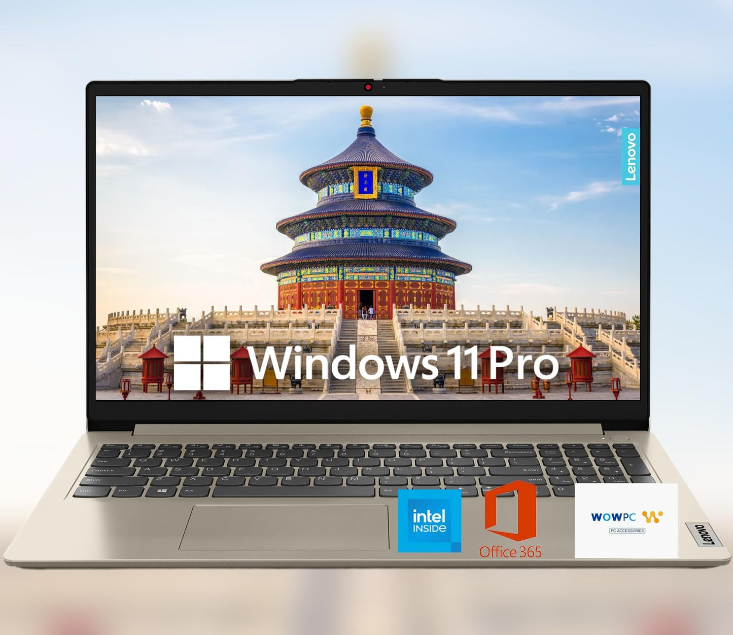 Lenovo 15.6 HD IdeaPad with Anti-Glare Coating and Microsoft 365