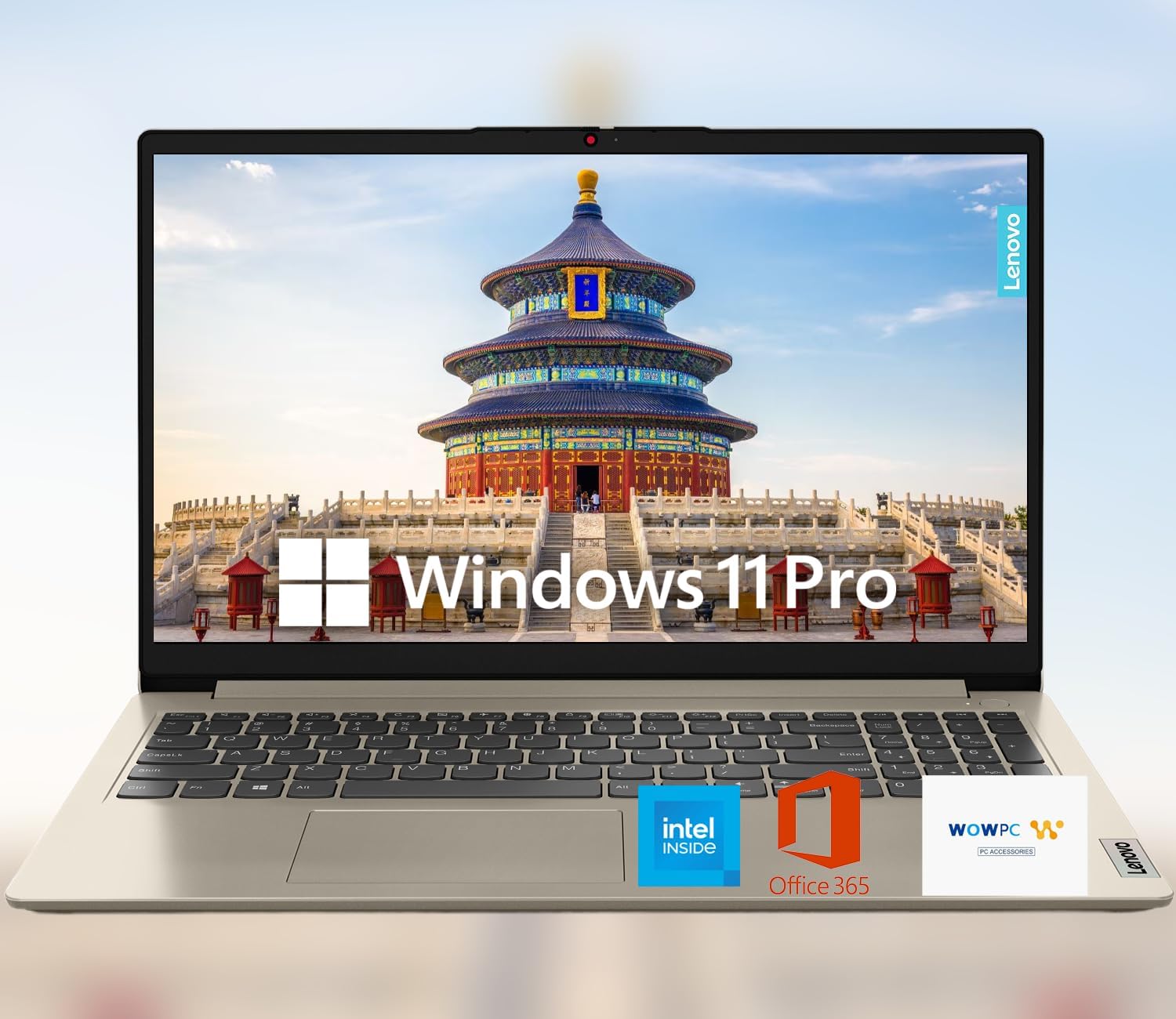 Lenovo 15.6 HD IdeaPad with Anti-Glare Coating and Microsoft 365