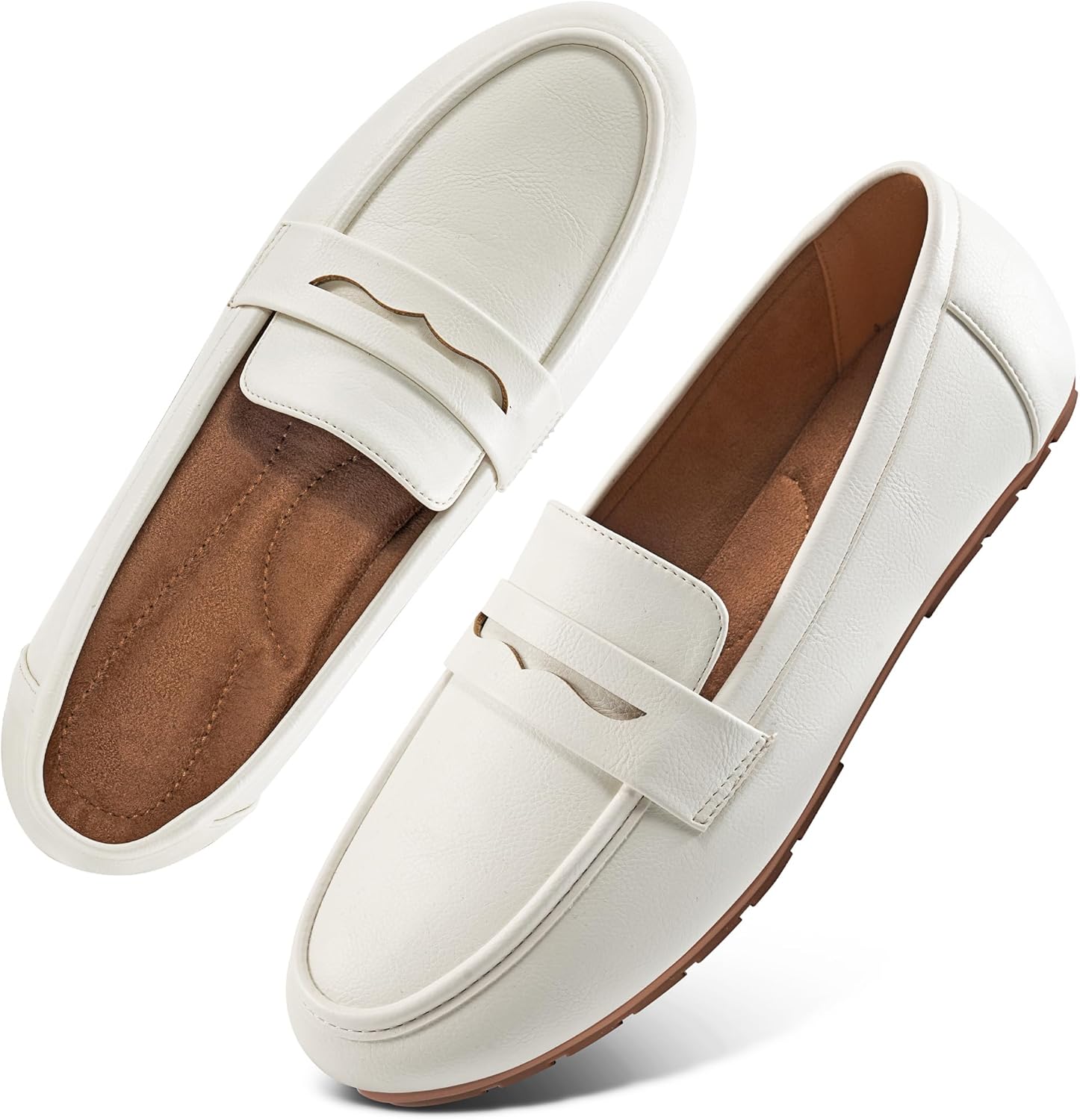 Ecetana Women Loafers Comfortable Shoes for Casual Walking