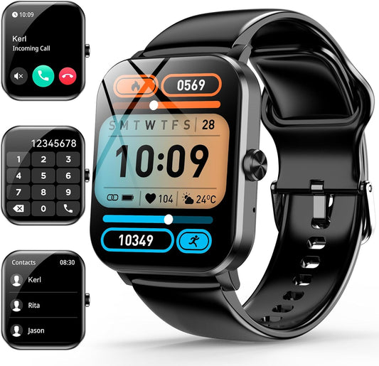 1.85 Smart Watch for Answer/Call - IP68 Waterproof