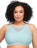 Glamorise Women's Full Figure No Bounce Plus Size Camisole Sports Bra