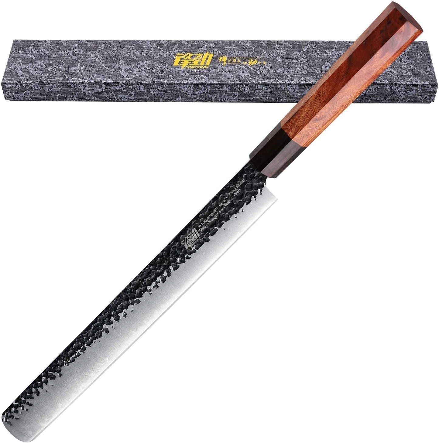 FINDKING Brisket Slicing Knife 12 Inch for Perfect BBQ Cuts