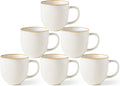 12oz Ceramic Coffee Mug Set of 6 for Elegant Coffee Moments
