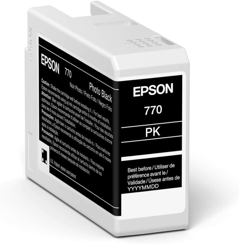 Epson Ultrachrome PRO10 Ink - Photo Black for Stunning Prints