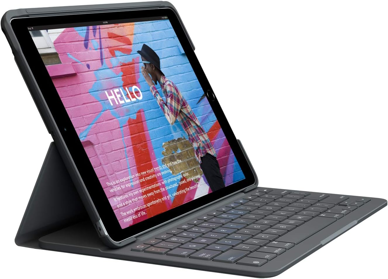 Logitech Slim Folio: Integrated Wireless Keyboard