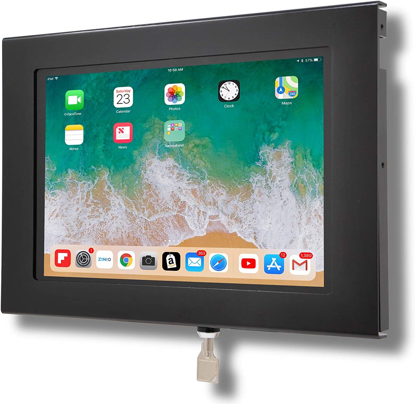 TABcare Locking Security Metal Case for iPad 10 and 11 Tablets