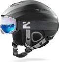 ZIONOR Lagopus H1 Ski Snowboard Helmet - Customizable Air Flow