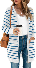 TASAMO Women's Kimono Cardigan Long Sleeve - Soft Oversized Pocket