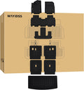Floor Mats for Cadillac Vistiq EV 6-Seat Full TPE Set - All-Weather