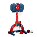 Spider Man 4-in-1 Sports Center Adjustable Hoop and Game Set - Toddler