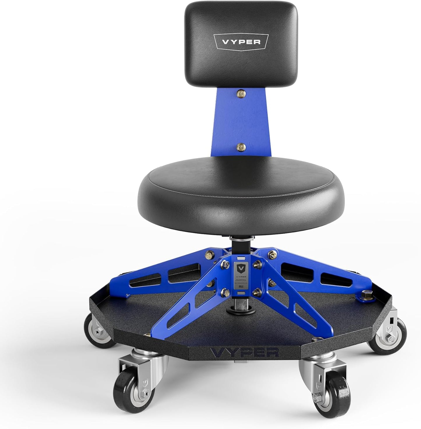 Vyper Robust Steel Sport Shop Chair for Mechanics & DIY Tasks