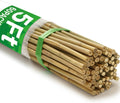 Bamboo Stakes 5 ft Plant Support 60 Pack - Strong Garden Stakes