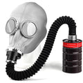 Gas Mask Full Face Respirator with 40mm Activated Carbon Filter
