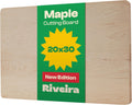 Riveira Maple Wood Cutting Board 20 x 30 - Durable Gourmet Surface