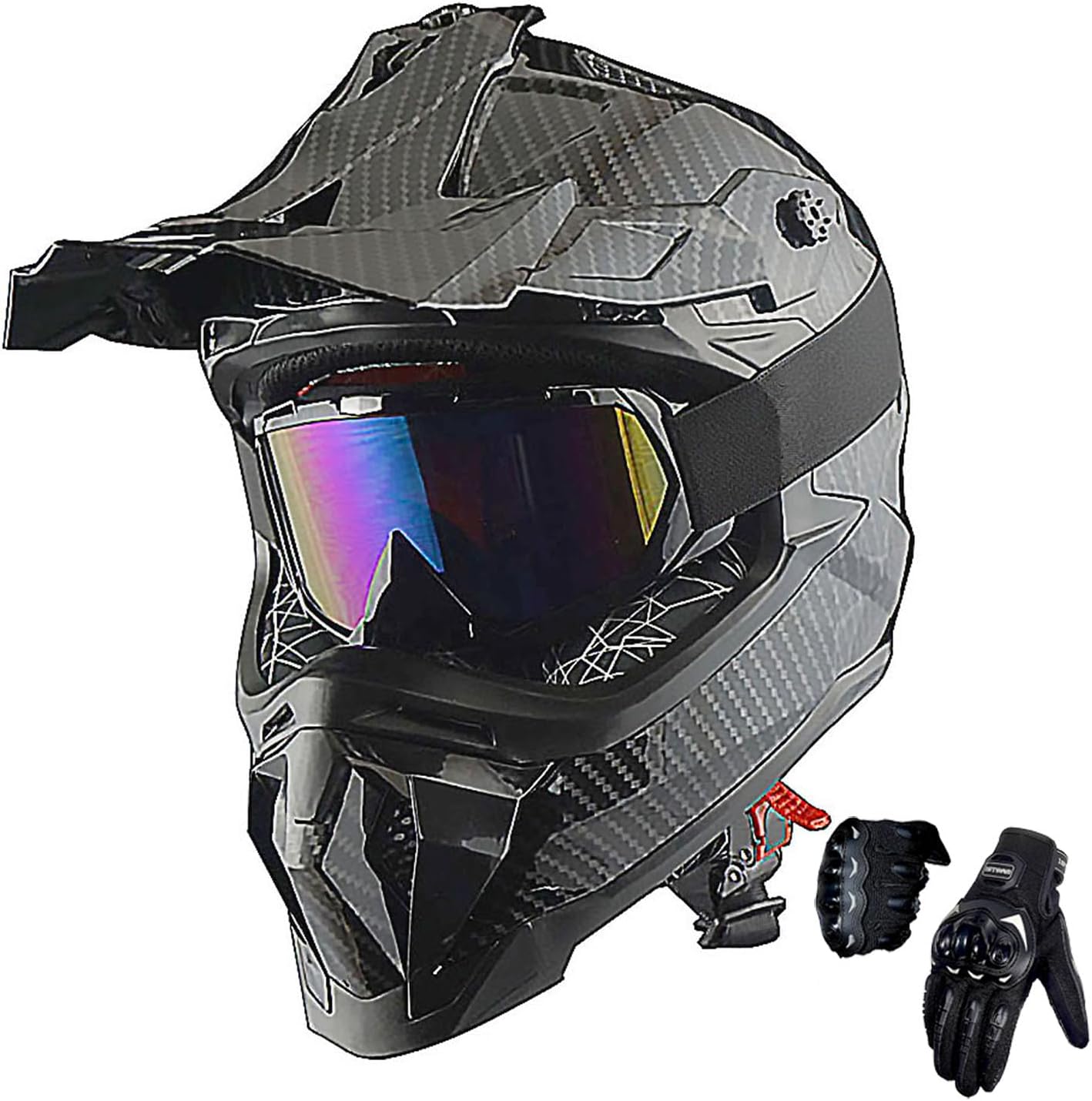 1Storm Adult Motocross Helmet Bundle for Ultimate Protection