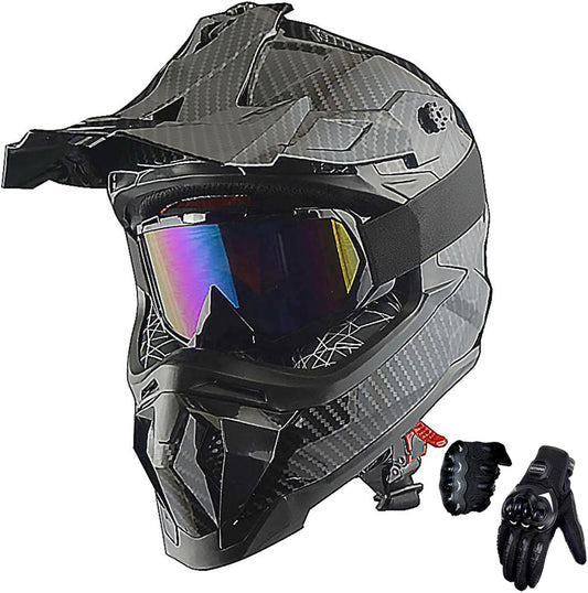 1Storm Adult Motocross Helmet Bundle for Ultimate Protection