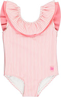 RuffleButts Baby Girls Ruffle Strap Swimsuit for Summer Fun