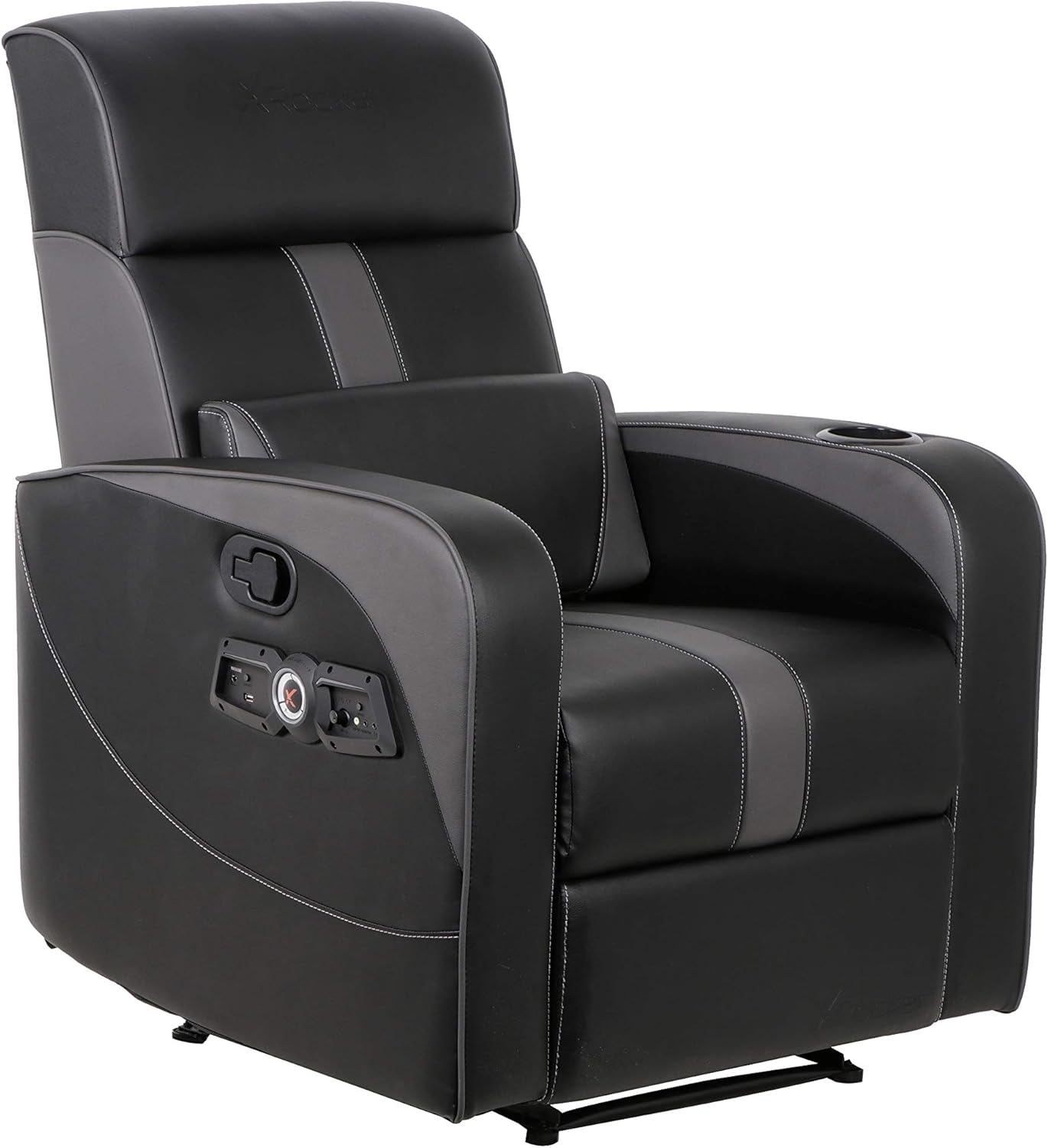 X Rocker Gaming Chair w/ Bluetooth Audio System & Built-in Footrest