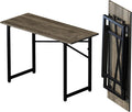 47 inch Folding Desk Writing Gaming Computer Camping Table - Space