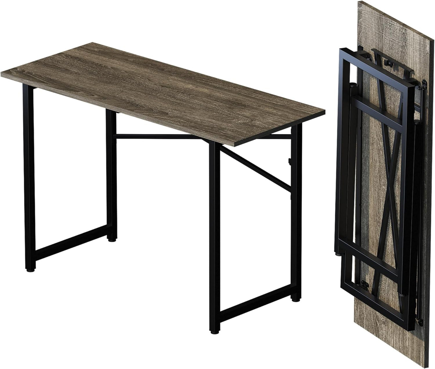 47 Inch Folding Desk for Gaming, Writing, and Home Office Use