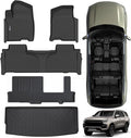 Floor Mats & Trunk Mat for Chevrolet Tahoe 2021-2025 - Custom 2nd Row